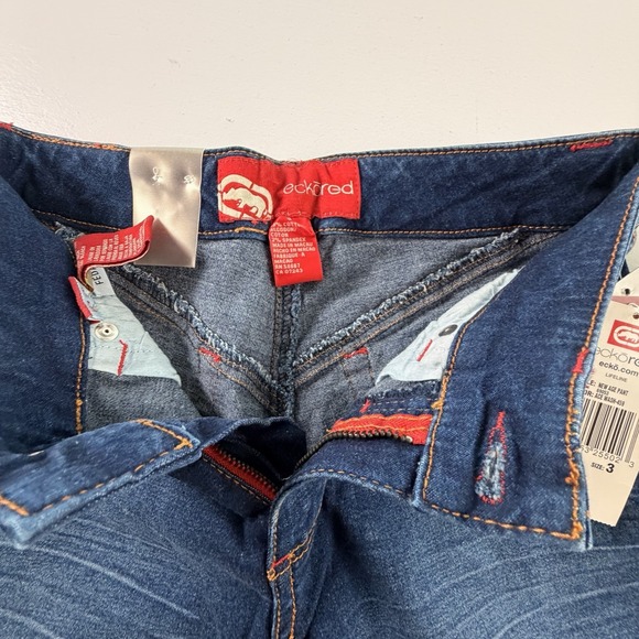 Vintage Echo Red Jeans Medium Wash Denim Size 3 Women's - Picture 2 of 16
